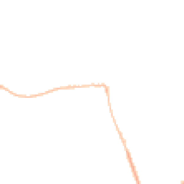 Night-time road noise heatmap for NE27 0AN