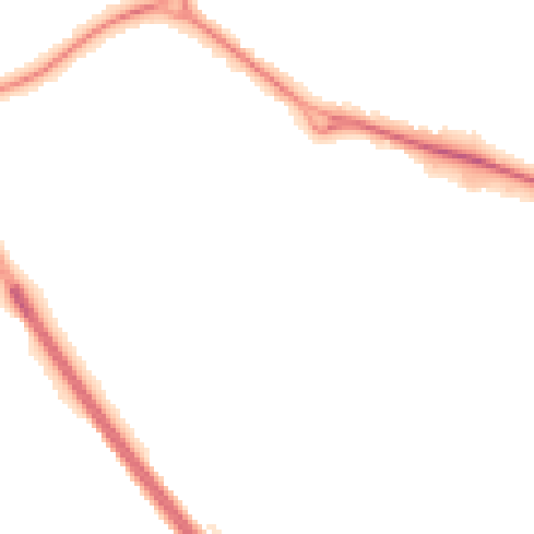 Night-time road noise heatmap for NE27 0BY