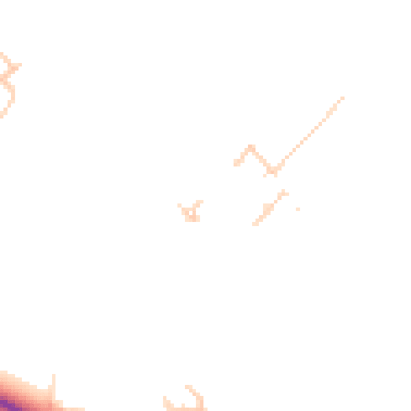 Daytime road noise heatmap for NE27 0LS
