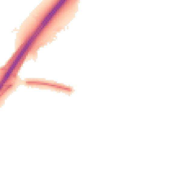Night-time road noise heatmap for NE3 2BU