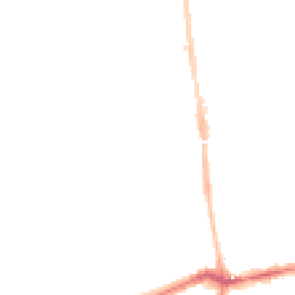 Night-time road noise heatmap for NE3 3PW