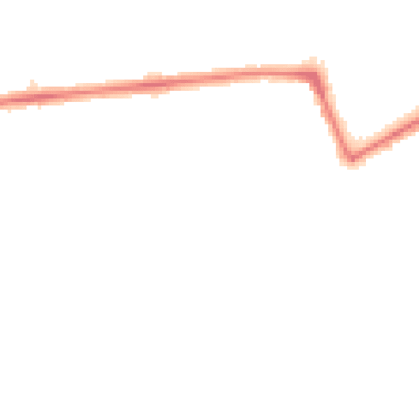 Night-time road noise heatmap for NE3 4PT