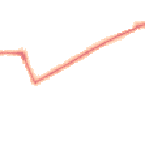 Night-time road noise heatmap for NE3 4XL