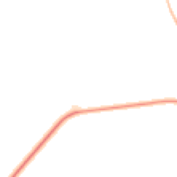 Night-time road noise heatmap for NE3 4YB