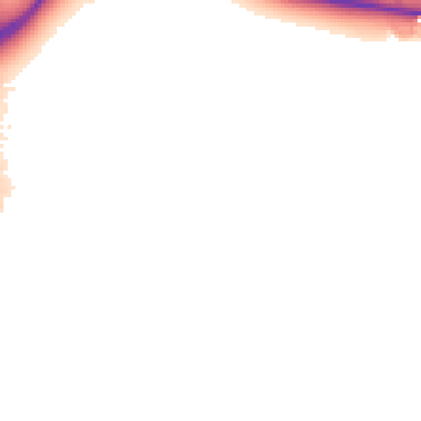 Daytime road noise heatmap for NE3 5EJ