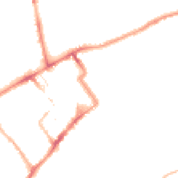 Night-time road noise heatmap for NE30 1AF