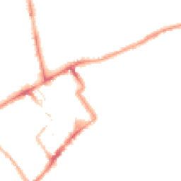 Night-time road noise heatmap for NE30 1AH