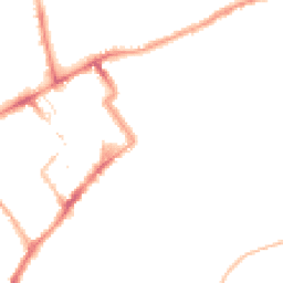 Night-time road noise heatmap for NE30 1AZ