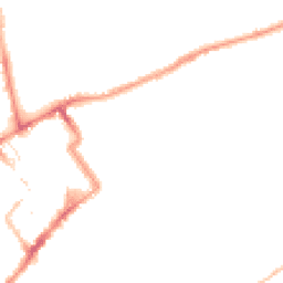 Night-time road noise heatmap for NE30 1BN