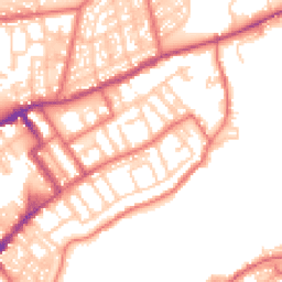 Daytime road noise heatmap for NE30 1BP