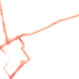 Night-time road noise heatmap for NE30 1EL