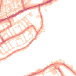 Daytime road noise heatmap for NE30 1JA