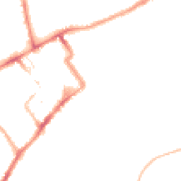 Night-time road noise heatmap for NE30 1NA