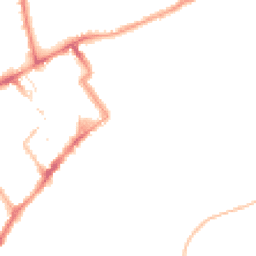 Night-time road noise heatmap for NE30 1NY