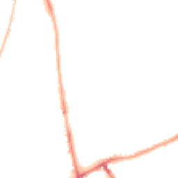 Night-time road noise heatmap for NE30 2BT