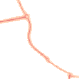 Night-time road noise heatmap for NE30 2LN