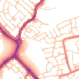 Daytime road noise heatmap for NE30 3HG