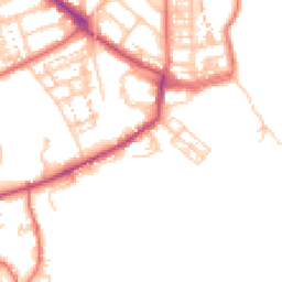Daytime road noise heatmap for NE30 4HR