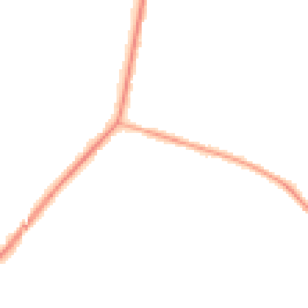Night-time road noise heatmap for NE31 2EE