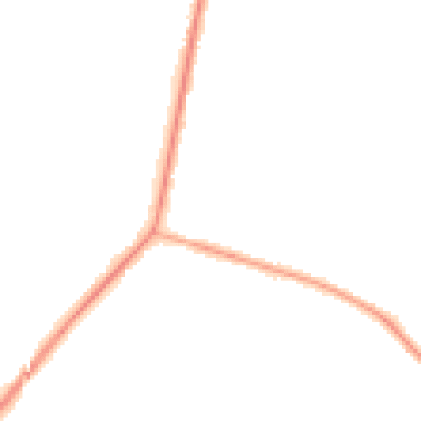 Night-time road noise heatmap for NE31 2NB