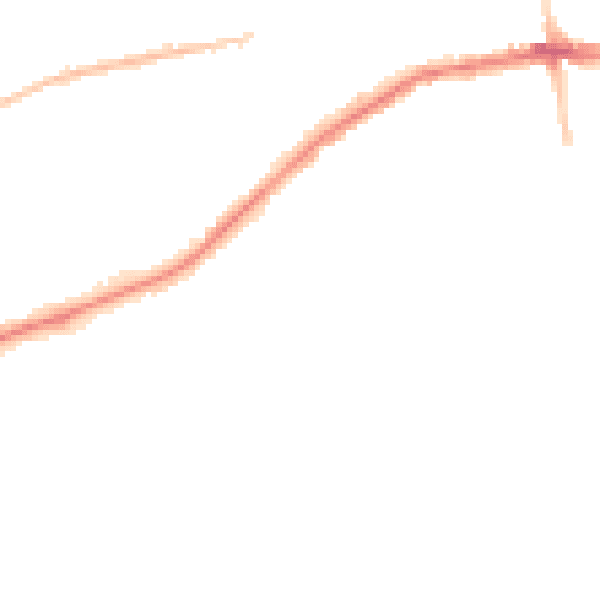 Night-time road noise heatmap for NE31 2XU