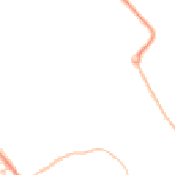 Night-time road noise heatmap for NE33 3BW