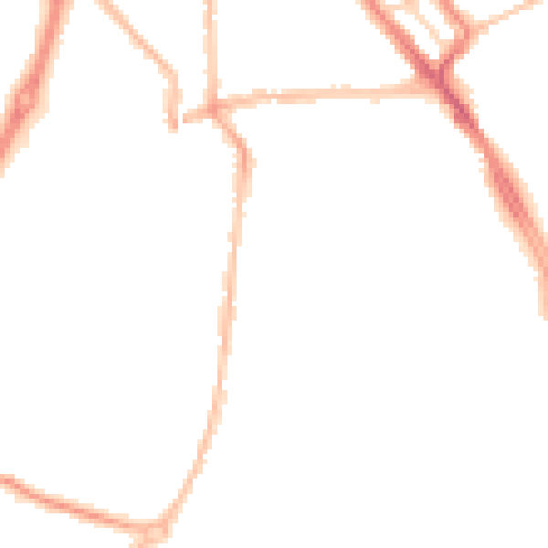 Night-time road noise heatmap for NE33 4BJ