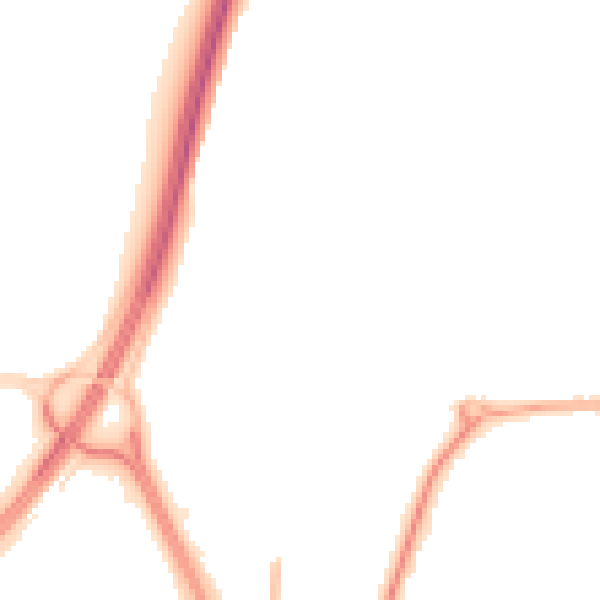 Night-time road noise heatmap for NE37 1DJ