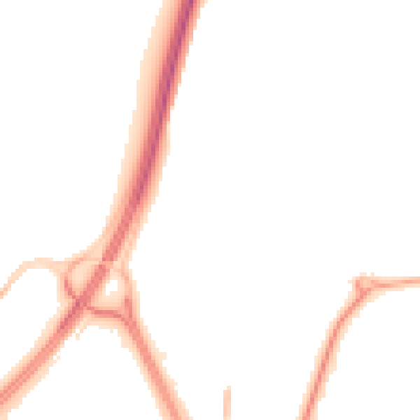 Night-time road noise heatmap for NE37 1DQ