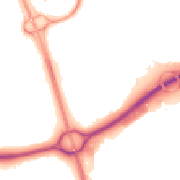 Night-time road noise heatmap for NE37 1RP