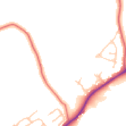 Daytime road noise heatmap for NE39 1AJ