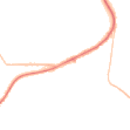 Night-time road noise heatmap for NE39 1BX