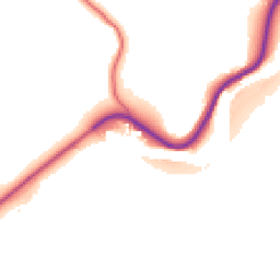Daytime road noise heatmap for NE39 1HL