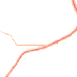 Night-time road noise heatmap for NE39 1JG