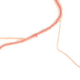 Night-time road noise heatmap for NE39 1PT