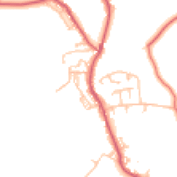Daytime road noise heatmap for NE39 2BQ