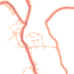 Daytime road noise heatmap for NE39 2DN