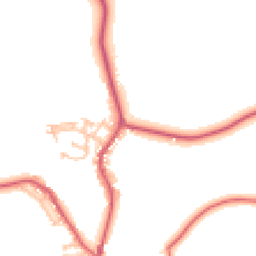 Daytime road noise heatmap for NE39 2EP