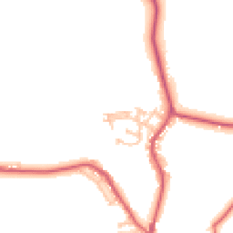 Daytime road noise heatmap for NE39 2HA