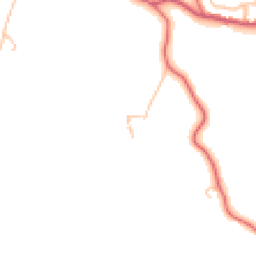 Daytime road noise heatmap for NE39 2JB