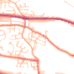 Daytime road noise heatmap for NE40 3DS