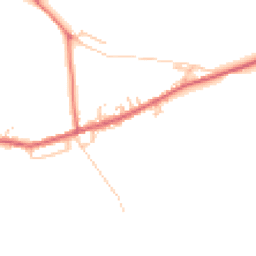 Daytime road noise heatmap for NE40 4QH