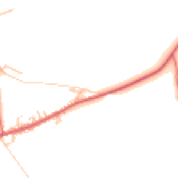 Daytime road noise heatmap for NE40 4SE