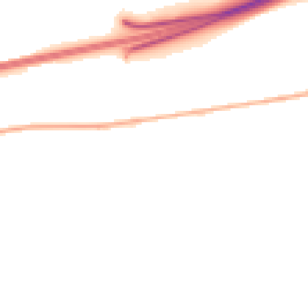 Night-time road noise heatmap for NE41 8BQ