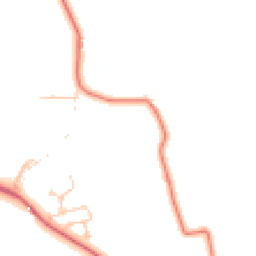 Daytime road noise heatmap for NE5 1DA
