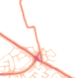 Daytime road noise heatmap for NE5 1DG
