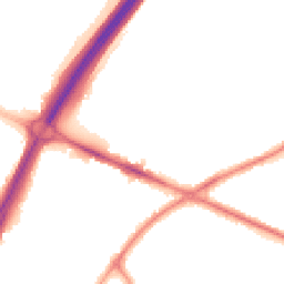 Night-time road noise heatmap for NE5 2BT