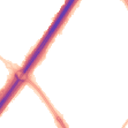 Night-time road noise heatmap for NE5 3TA