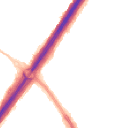 Night-time road noise heatmap for NE5 3TB