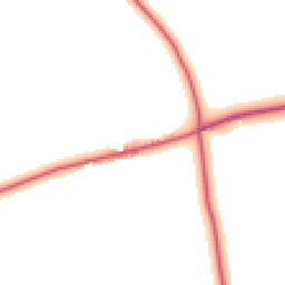 Daytime road noise heatmap for NE67 5AA